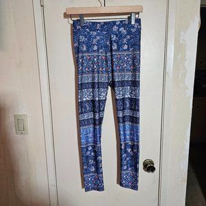 American Eagle Outfitters Hi-Rise Boho Leggings In Floral/Paisley Multi